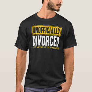 Happy Divorce Party - Unofficieel gescheiden papie T-shirt