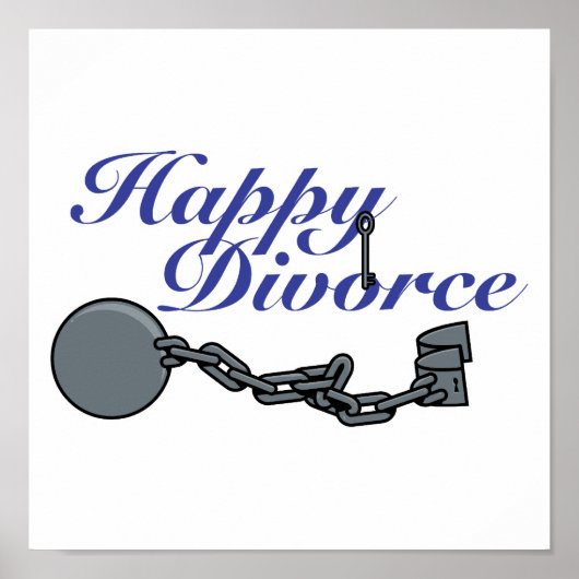 Happy Divorce Poster (Voorkant)