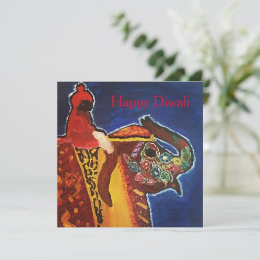 HAPPY DIWALI (Staand voorkant)