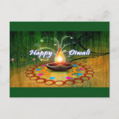 Happy Diwali Briefkaart (Voorkant)