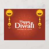 Happy Diwali Briefkaart (Voorkant)