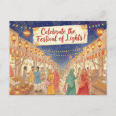 Happy Diwali Briefkaart (Voorkant)