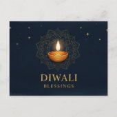 Happy Diwali Briefkaart (Voorkant)