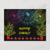 HAPPY DIWALI BRIEFKAART (Voorkant)