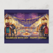 Happy Diwali Briefkaart (Voorkant)