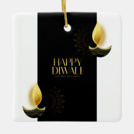 Happy Diwali Ceramic Ornament