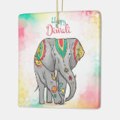Happy Diwali Ceramic Ornament (Links)