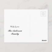 Happy Diwali Chalkboard Typography Custom Card Briefkaart (Achterkant)