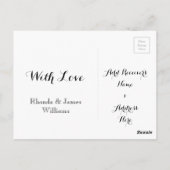 Happy Diwali Chalkboard Typography Custom Kaart (Achterkant)