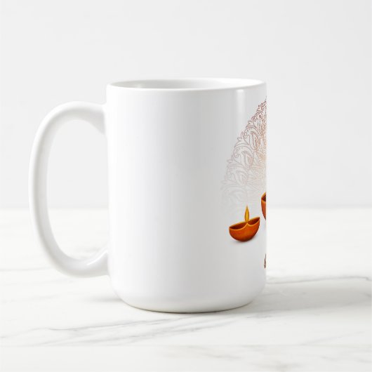 Happy Diwali Coffee Mok (Links)
