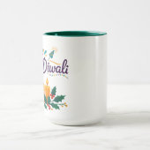 Happy Diwali Coffee Mug Mok (Midden)