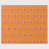 Happy Diwali - Deepalavi Lakshmi Goddess 1 Cadeaupapier (Vlak)