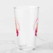 Happy Diwali - Deepalavi Lakshmi Goddess 1 Glas (Rechts)