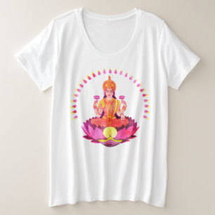 Happy Diwali - Deepalavi Lakshmi Goddess 1 Grote Maat T-shirt