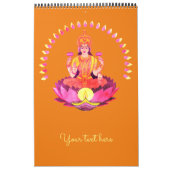 Happy Diwali - Deepalavi Lakshmi Goddess 1 Kalender (Hoes)