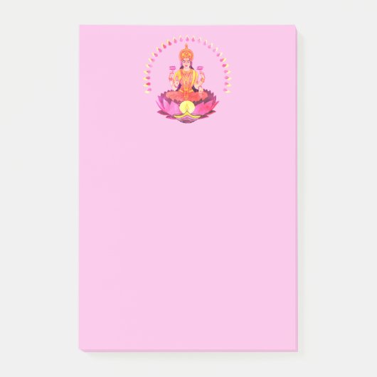 Happy Diwali - Deepalavi Lakshmi Goddess 1 Post-it® Notes (Voorkant)