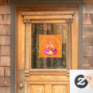 Happy Diwali - Deepalavi Lakshmi Goddess 1 Raamsticker