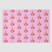 Happy Diwali - Deepalavi Lakshmi Goddess 1 Tissuepapier (Voorkant)