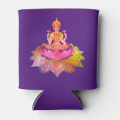 Happy Diwali - Deepalavi Lakshmi Goddess 4 Blikjeskoeler (Voorkant)