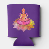 Happy Diwali - Deepalavi Lakshmi Goddess 4 Blikjeskoeler (Achterkant)