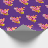 Happy Diwali - Deepalavi Lakshmi Goddess 4 Cadeaupapier (Hoek)