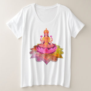 Happy Diwali - Deepalavi Lakshmi Goddess 4 Grote Maat T-shirt