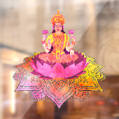 Happy Diwali - Deepalavi Lakshmi Goddess 4 Raamsticker (Vel 2)