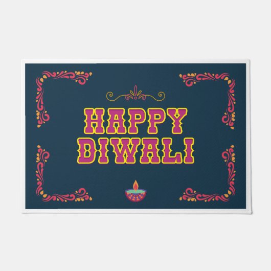 Happy Diwali Deurmat (Voorkant)