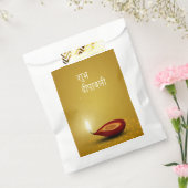 Happy Diwali Diya - Favor Bag Bedankzakje (Gezegeld)