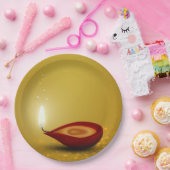 Happy Diwali Diya - Papieren Bord (Feest)