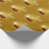 Happy Diwali Diya - Verpakkingspapier Cadeaupapier (Hoek)