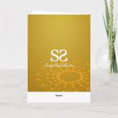 Happy Diwali Diya - Wenskaart Kaart (Achterkant)