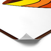 Happy Diwali en Diya Lamp Poster (Hoek)