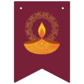 Happy Diwali-feest Vlaggetjes (Tweede vlag)