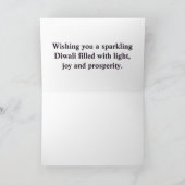 Happy Diwali Feestdagen Kaart (Binnen)