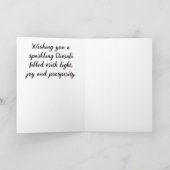 Happy Diwali Feestdagen Kaart (Binnen)