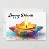 Happy Diwali Feestdagenkaart (Voorkant)