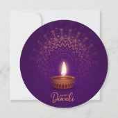 Happy Diwali Feestdagenkaart (Voorkant)