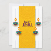 Happy Diwali Feestdagenkaart (Voorkant)