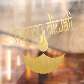 Happy Diwali Festival of Light Raamsticker (Vel 2)