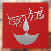 Happy Diwali Festival of Light Raamsticker (Vel 2)
