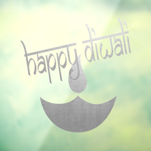 Happy Diwali Festival of Light Raamsticker (Vel 3)