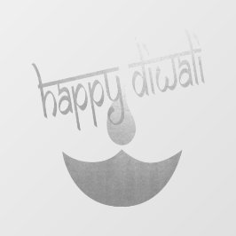 Happy Diwali Festival of Light Raamsticker