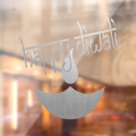 Happy Diwali Festival of Light Raamsticker (Vel 2)