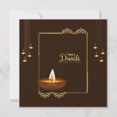 Happy Diwali - Festival of Lights Kaart (Voorkant)