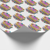 Happy Diwali Festival Shout Cadeaupapier (Hoek)