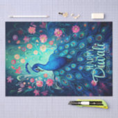 Happy Diwali Festival van Lichten Peacock Tissuepapier (Craft)