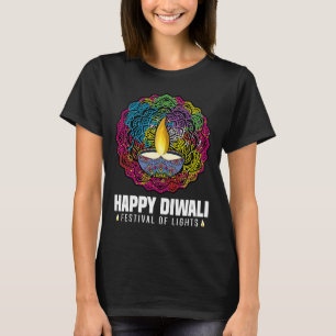 Happy Diwali Festival van Lights Hindu-feestdag T-shirt