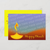 happy diwali fotokaart (Voorkant / Achterkant)
