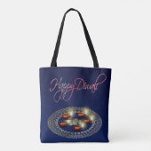 Happy Diwali Ganesha Rangoli - All-Over-Print Tas (Achterkant)